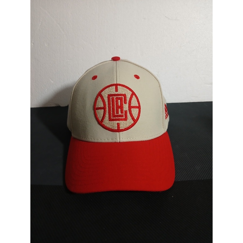 NEW NBA Adidas LA Clippers Christmas Day Snapback Hat – Beige /Red 07/15